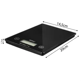 Kuhinjska digitalna vaga EASY COOK / Crna