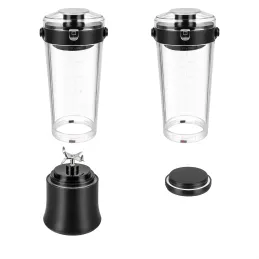 USB električni mikser ARIANO za smoothieje i koktele 600 ml / Crni