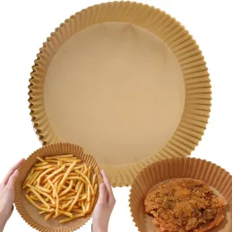 Set od 50 okruglih papirnatih umetaka za fritezu