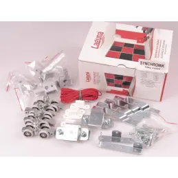 Sada za dvoja vrata SYNCHRONIK 100kg bez tračnice