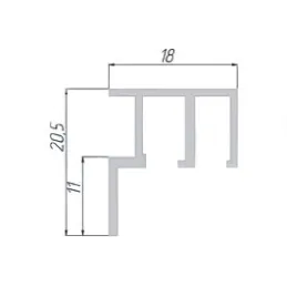 Donja tračnica AOF-030