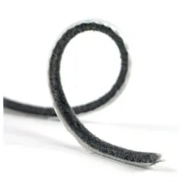 Samoljepljiva bočna četka za klizna vrata / Siva