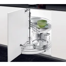 Karusel Elegance 180° / sjajni krom