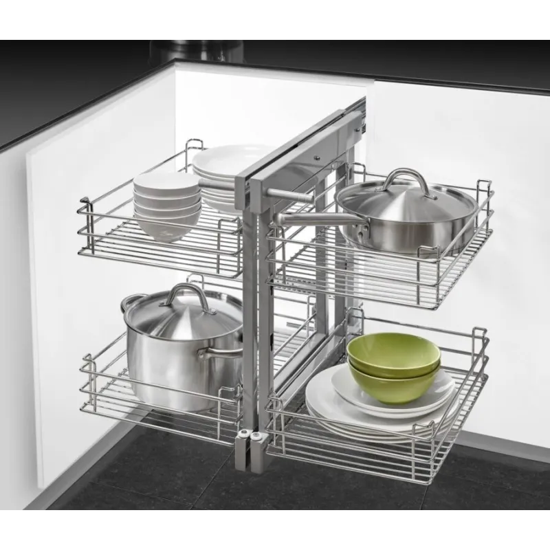 Ugaoni sustav Komfort s prigušenjem / Krom