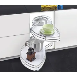 Kutni umetak ELEGANCE s prigušenjem / Bijela