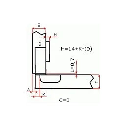 Zavjesa opterećena SLIDE-ON s podloškom