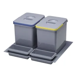 Kanta za smeće za ladicu 600 2x15 l antracit