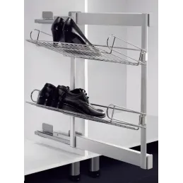 Izvlačni cipelin, 2 police s prigušenjem