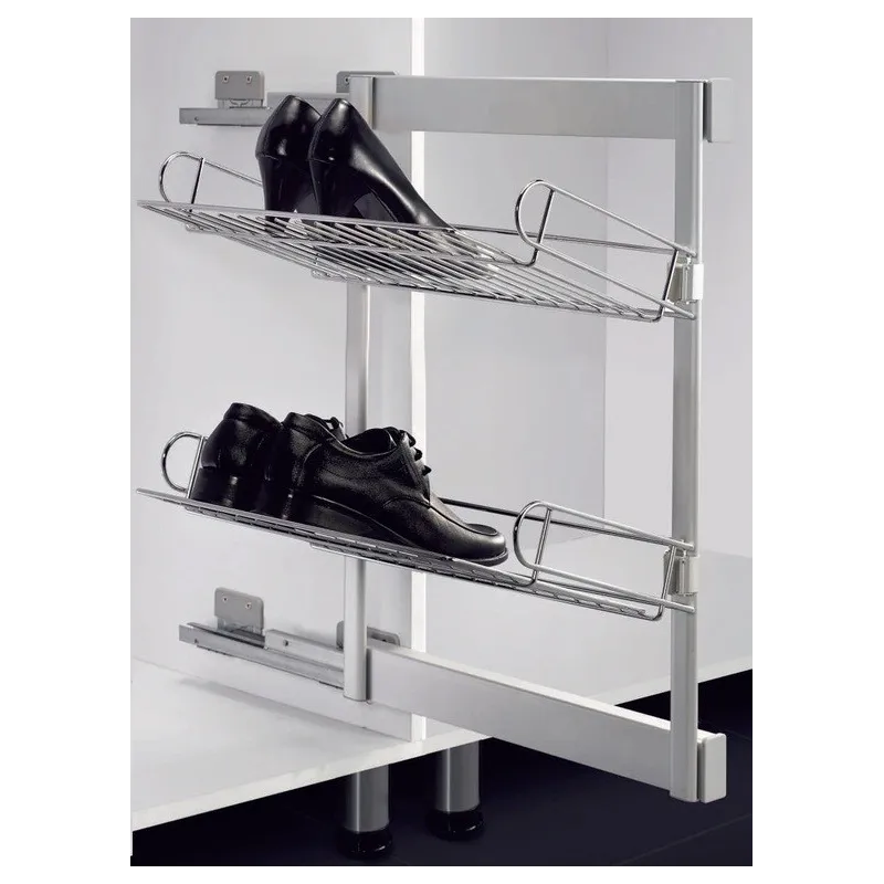 Izvlačni cipelin, 2 police s prigušenjem