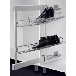 Izvlačni cipelin, 2 police s prigušenjem