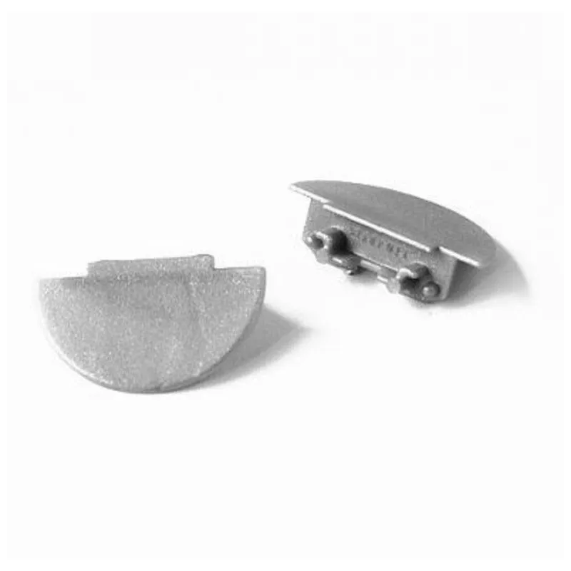 Set završetaka za profil Groove 10 BC/UX polukružni / Par