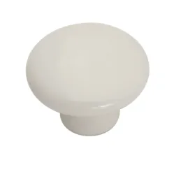 Gumb FRAGILE / Bijeli porculan