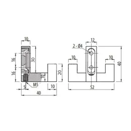 Vješalica TELGADO DUO / Nehrđajući čelik