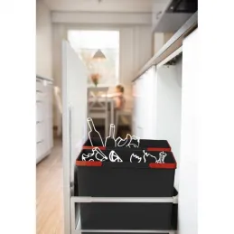 Kanta za otpad FRANKE Easysort 600-2-2