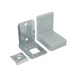 Okov za vješanje ormarića s poklopcem - Siva