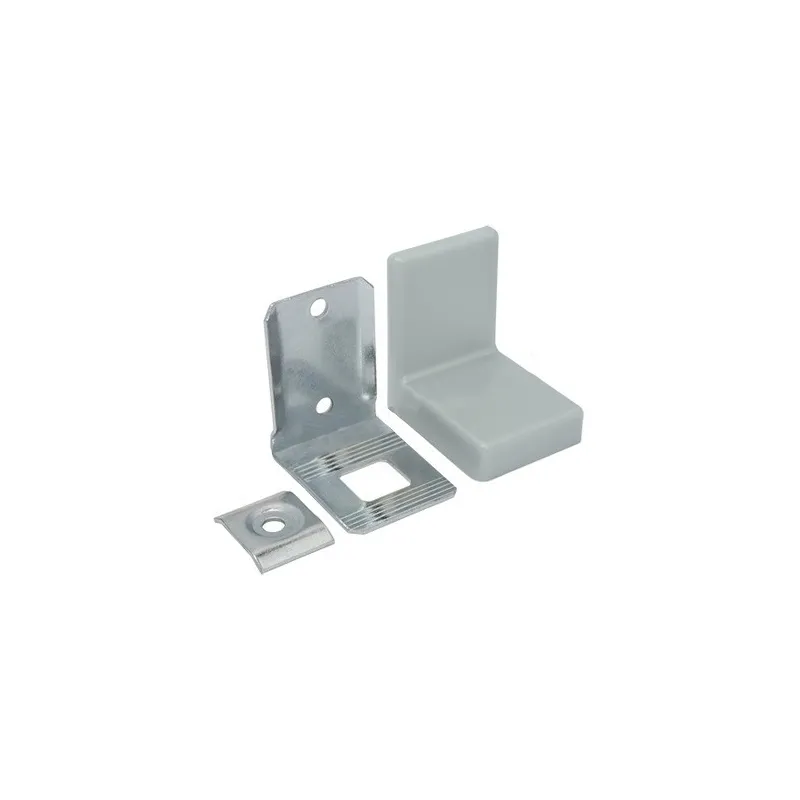 Okov za vješanje ormarića s poklopcem - Siva