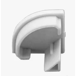 UNI CORNER zakrivljeni dodatak / Siva