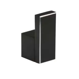 Vješalica DESIGNO / Crna mat