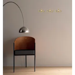 Vješalica MIKEL S / Zlatni sjaj