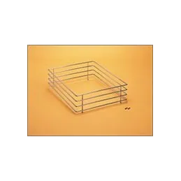 Izvlačiva rešetka sa 4 strane za ploču / sjajni krom