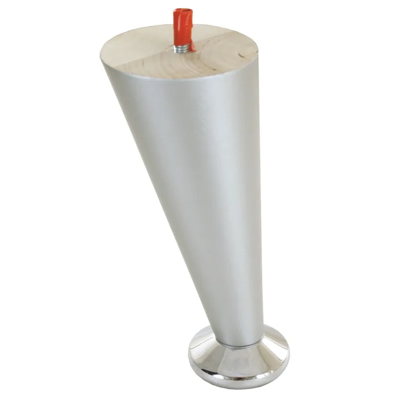 Nogica za namještaj DN13 drvo/krom