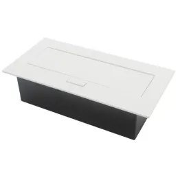 Preklopna električna utičnica GEMINO 3x230V / Bijela