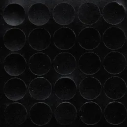 Samoljepljiva poklopac / Crna glatka