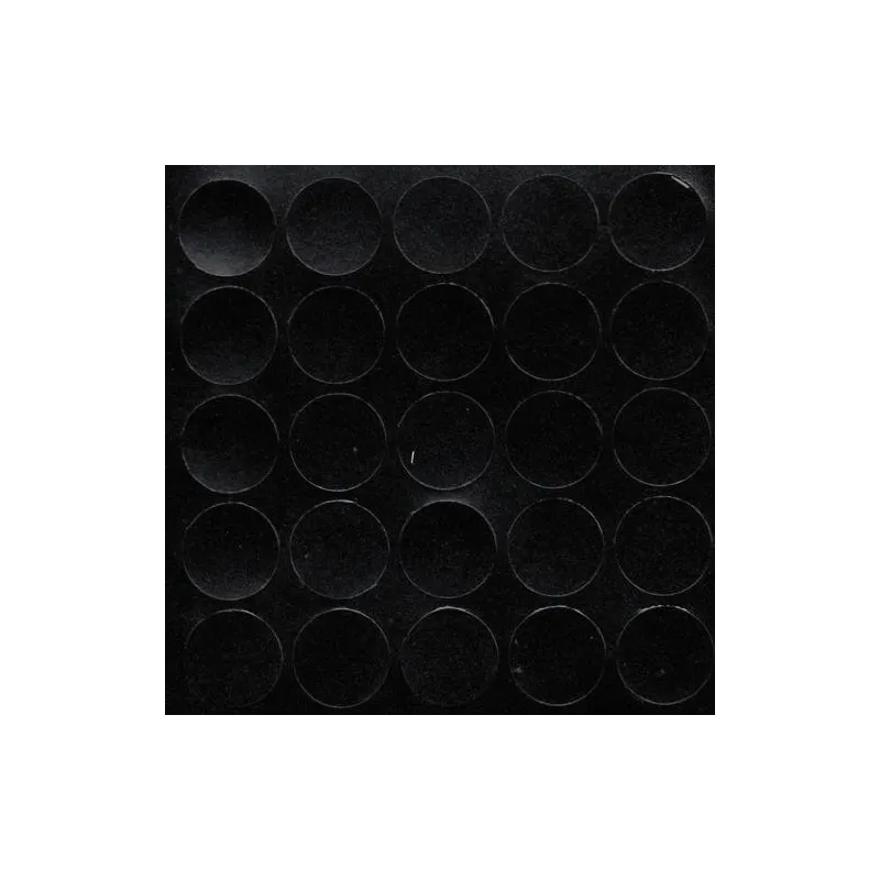 Samoljepljiva poklopac / Crna glatka