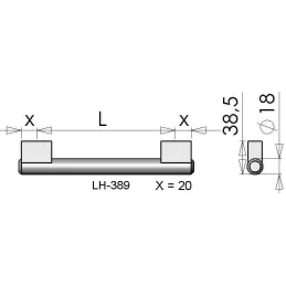 Aluminijska drška VAESTAS / aluminij