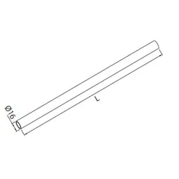 Viseća šipka za policu