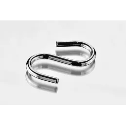 Kuka za zavjesnu šipku / Krom