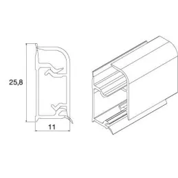 Brtvena traka 210 Aluminij