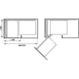 Kutni mehanizam Čarobni kutak arena stil