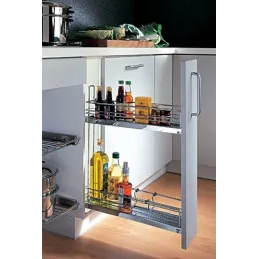 Klizna košara 15-3D / Krom