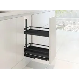 Potpuno izvlačljiva košara Dispensa junior III / Antracit