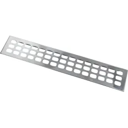 Rešetka za ventilaciju 400 x 70 krom