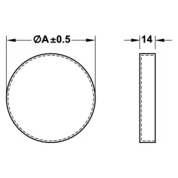 Ručka BERGAMO / nehrđajući čelik