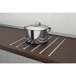 Samoljepljiva osnovna šipka / Nehrđajući čelik - set od 6 komada