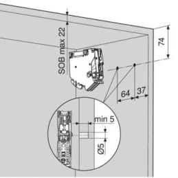 Set podiznih mehanizama Aventos HK-S
