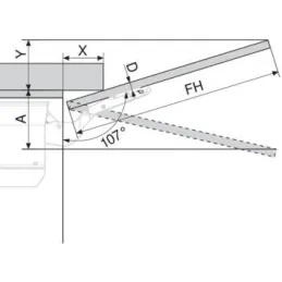 Set podiznih mehanizama Aventos HK-S