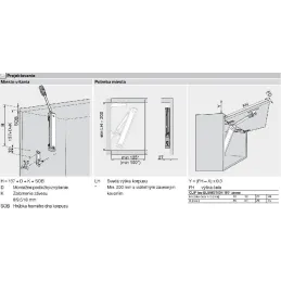 Dizalice mehanizma Aventos HK-XS
