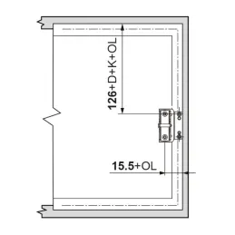 Nosivost za aluminijska vrata na Aventos HK-XS