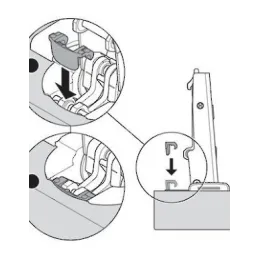 Ograničivač kuta otvaranja na 86°