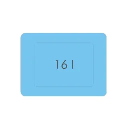 Kanta za otpad Sesamo 16L