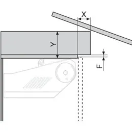 Klizni mehanizam HS bijeli / SET