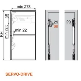 Mehanizam za preklapanje HF sivi / SET