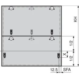 Mehanizam za preklapanje HF sivi / SET