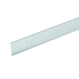 Završni profil ravni rub za radnu ploču 38 mm / Aluminij