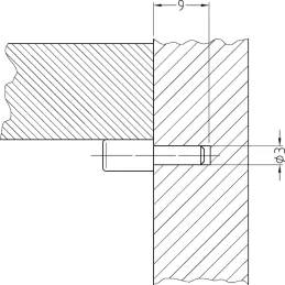 Police za DJELENJE 3/5 Borazu / 100 kom