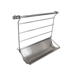 Viseća policica za kuhače / Krom